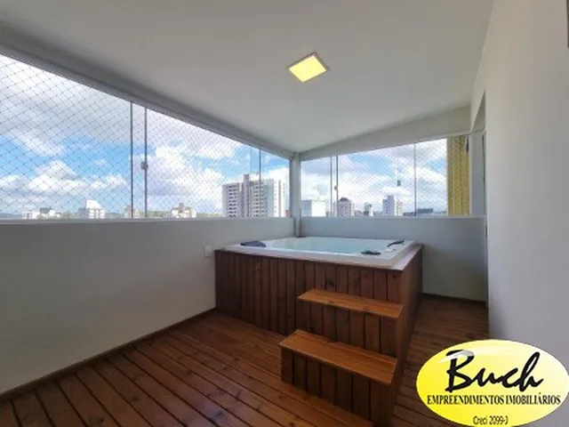Imagem 4: Cobertura Anita Garibaldi, Buch Imóveis vende 1 suíte com jacuzzi mais 2 dormitórios