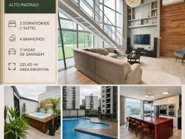 Imagem: Venda apartamento cobertura plana Bairro