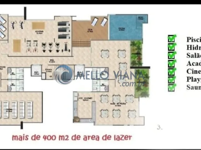 Imagem 11: Imperdível oportunidade de adquirir um apartamento de 2 quartos e 2 suítes na cidade de