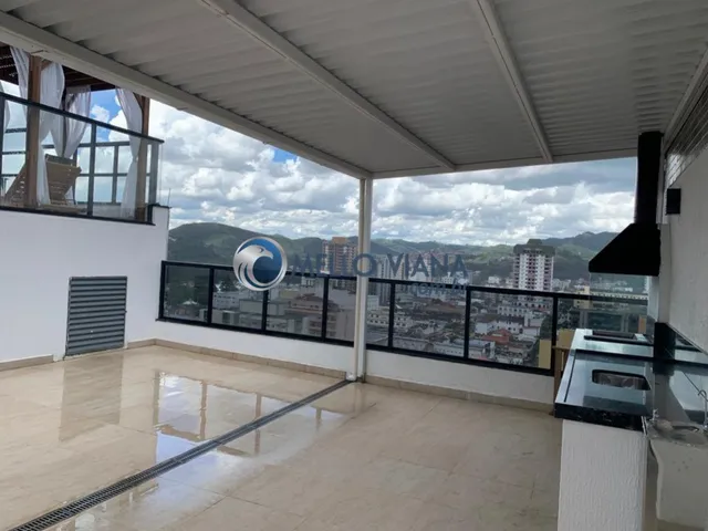 Imagem 7: Excelente Flat mobiliado com vista para a cidade, localizado no centro, quarto, sala