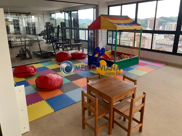 Imagem 10: Excelente Flat mobiliado com vista para a cidade, localizado no centro, quarto, sala