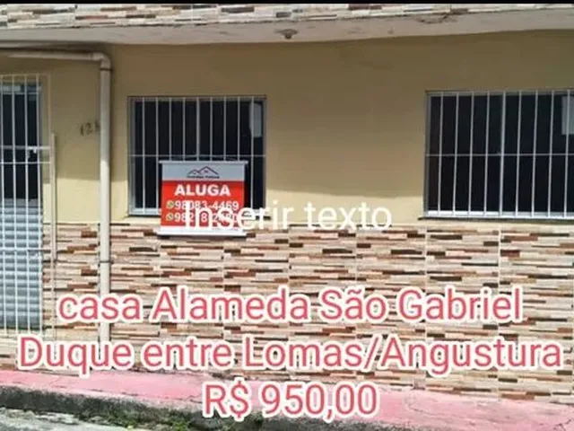 Imagem: Casas 2/4 Bairros do Marco e Sacramenta
