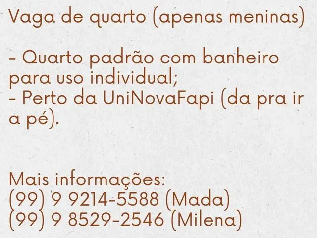Imagem: Vaga Ap Disponível