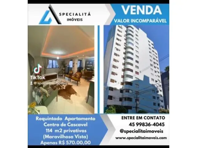 Imagem: Requintado Apartamento Edifício los Angeles