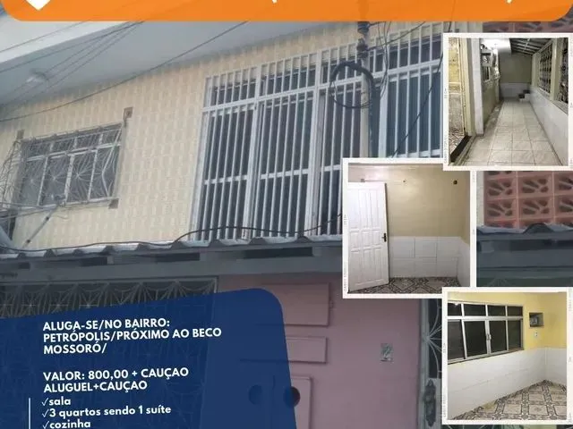 Imagem: Aluga-Se/No Bairro Petrópolis/Próximo