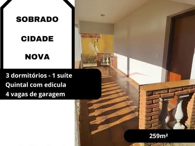 Imagem: Sobrado para Aluguel Tem 259 Metros Quadrados