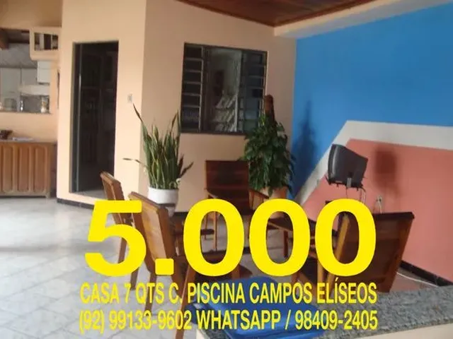 Imagem: Casa 7 Quartos no Campos Elíseos 5.000