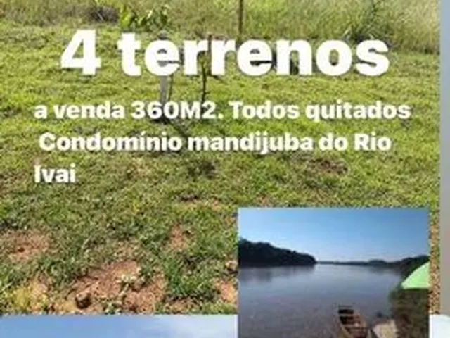 Imagem: Terrenos Mandijuba do Ivaí Liberados pra