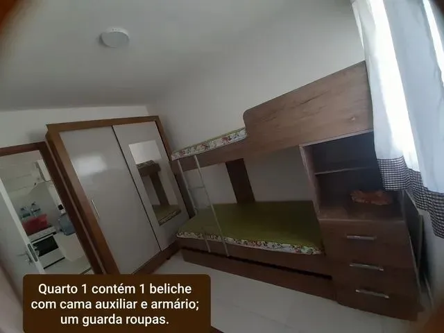 Imagem: O apartamento possui 2 Dormitórios, 1 Banheiro, 1 Vaga na