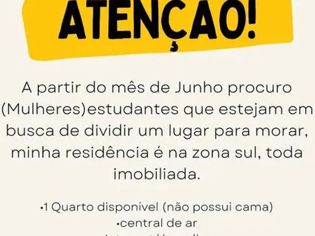 Imagem: Aluguel de Quarto
