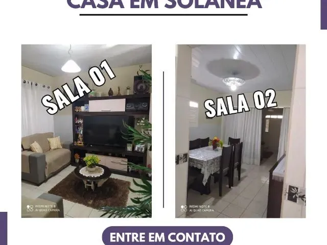 Imagem 5: Casa para Vender na Cidade de Solânea, 3 Quartos Suítes, 2 Salas..