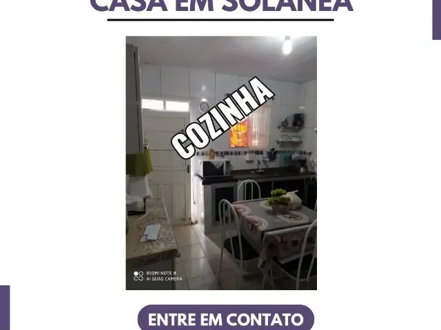 Imagem 3: Casa para Vender na Cidade de Solânea, 3 Quartos Suítes, 2 Salas..