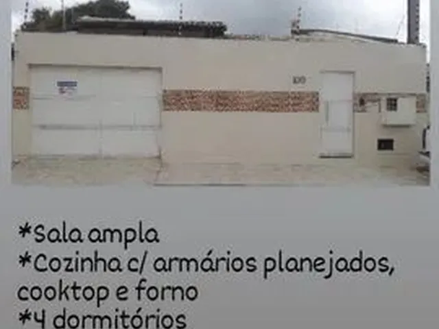Imagem: A casa possui 4 Dormitórios, 2 Suítes, 3 Banheiros, 3