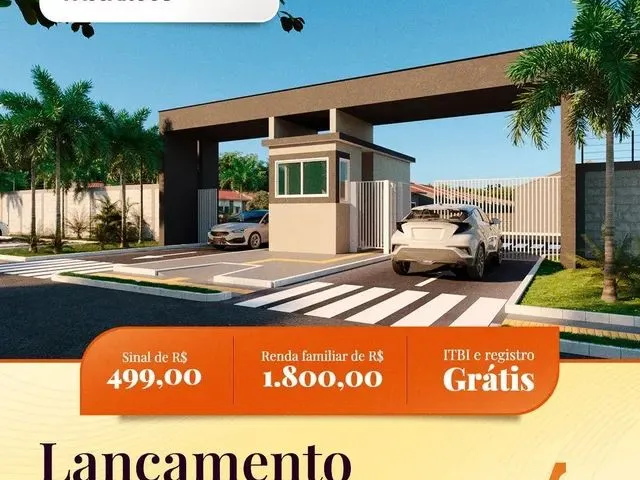 Imagem: A casa em condomínio possui 2 Dormitórios, 1 Banheiro, 2