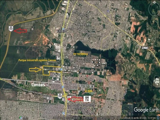 Imagem 6: Área Industrial para venda, Canoas Rs, Área pronta para empreendimento Logístico ou