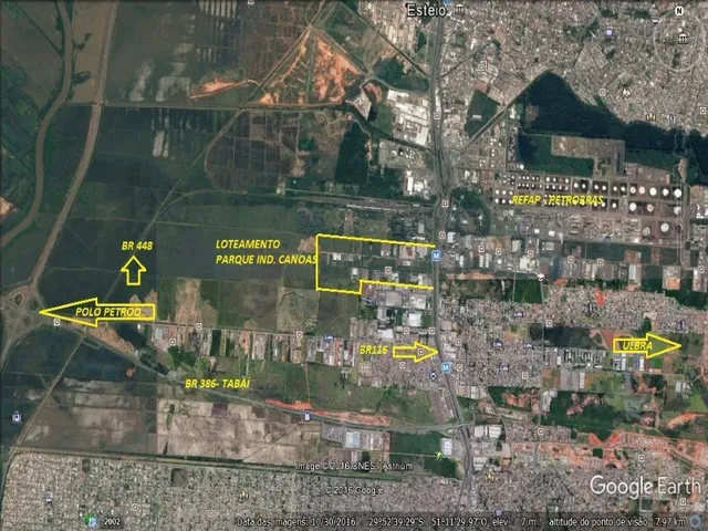 Imagem 3: Terreno Industrial para venda em Canoas, RS, totalmente infraestruturado, com