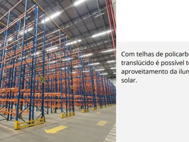 Imagem 16: Aluguel de Galpão Logístico ou Centro de distribuição monousuário, amplo e espaçoso