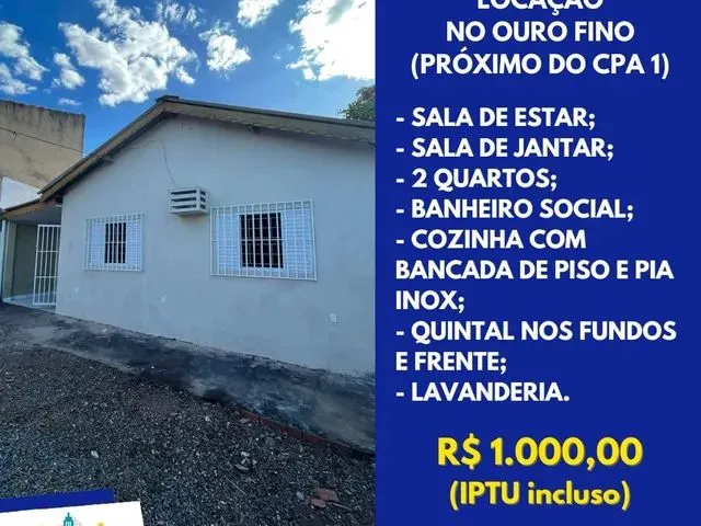 Imagem: Casa de 2 Quartos, Sala de Estar, Sala de