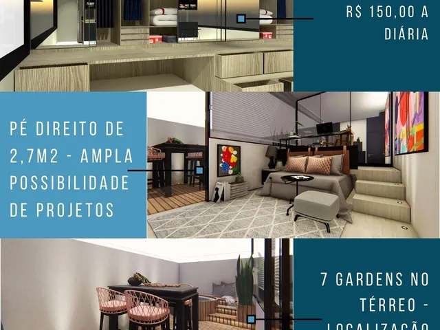 Imagem 5: Studio com Vaga de Garagem no Água Verde