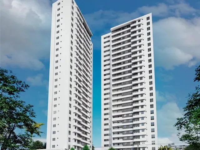 Imagem: O apartamento possui 2 Dormitórios, 1 Suíte, 2 Banheiros,