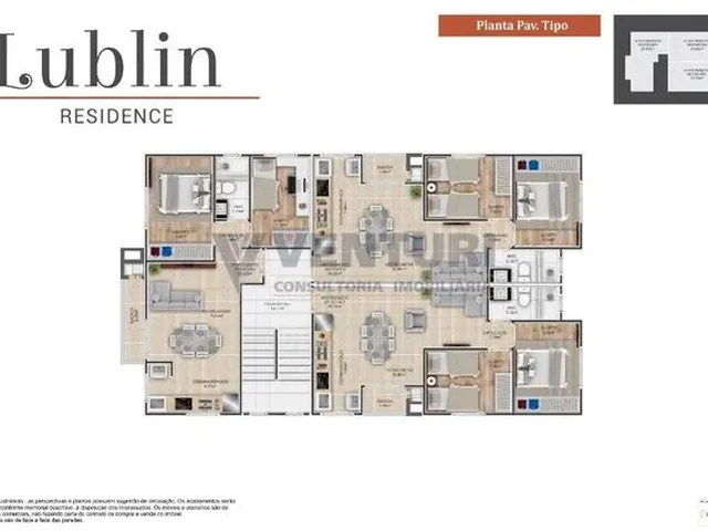 Imagem 14: Apartamento Semi Mobiliado 2 Quartos-Bom Jesus/Sjp