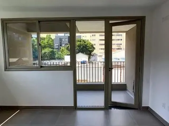 Imagem: O studio possui 1 Dormitório, 1 Suíte, 1 Banheiro, 31m²