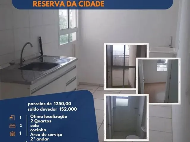 Imagem: Repasso Apto Já Financiado Reserva da Cidade/2ºandar