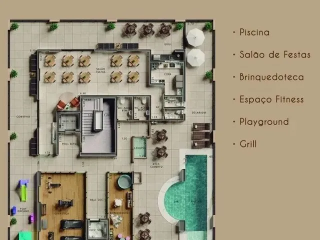 Imagem: Santos - Apartamento Padrão - Ponta da