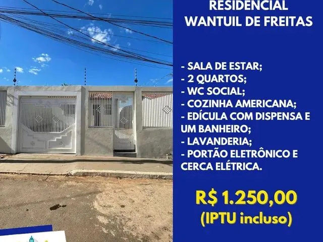 Imagem: Casa para Locação, Residencial Wantuil