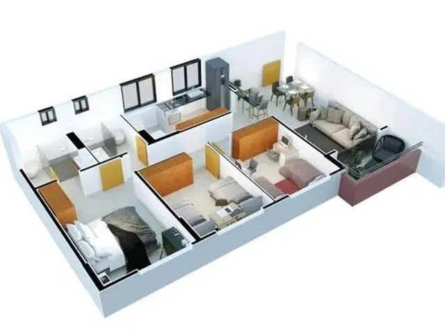 Imagem 2: Apartamento no Residencial Alvorada. 3 Quartos 75M² Pronto para Morar