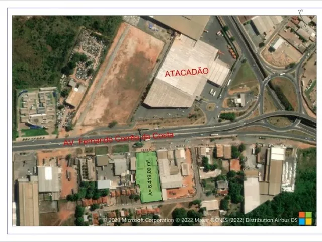 Imagem: Terreno Av. Fernando Corrêa / em Frente