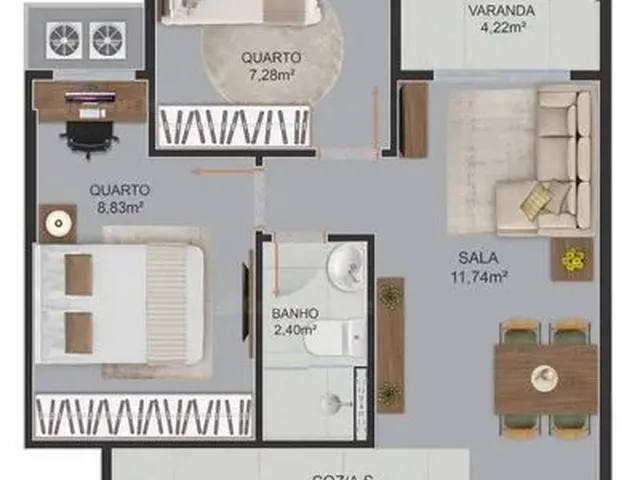 Imagem 13: Apartamento 2 Quartos em Aribiri