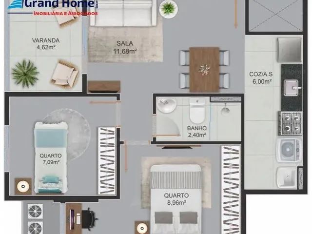 Imagem 10: Apartamento 2 Quartos em Aribiri