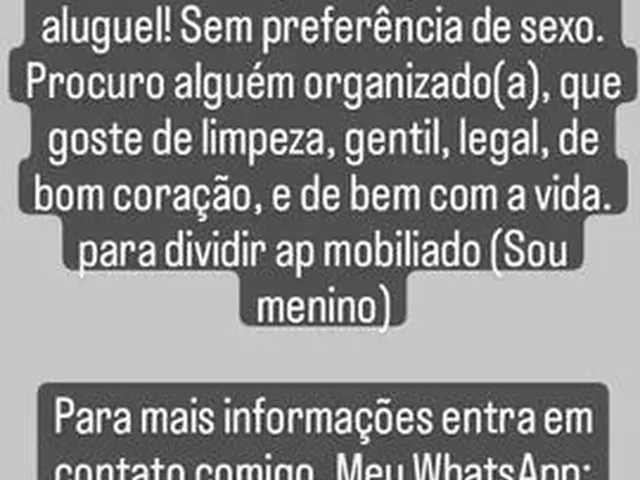 Imagem: À Procura de Alguém para Dividir o Aluguel