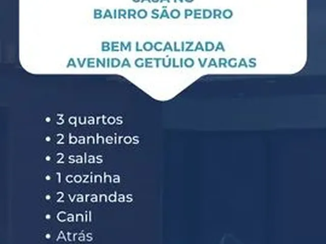 Imagem: Casa no Bairro Sao Pedro