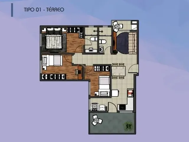 Imagem 14: Garden À Venda, 2 Quartos, 1 Suíte, 1 Vaga, Centro - São José dos Pinhais/Pr