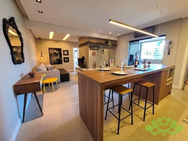Imagem: O apartamento possui 2 Dormitórios, 1 Suíte, 3 Banheiros,