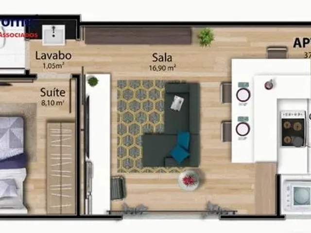 Imagem 6: Apartamento 1 Quarto em Jardim da Penha
