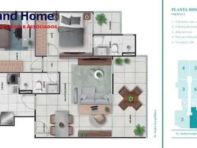 Imagem 8: Apartamento 2 Quartos em Coqueiral de Itaparica
