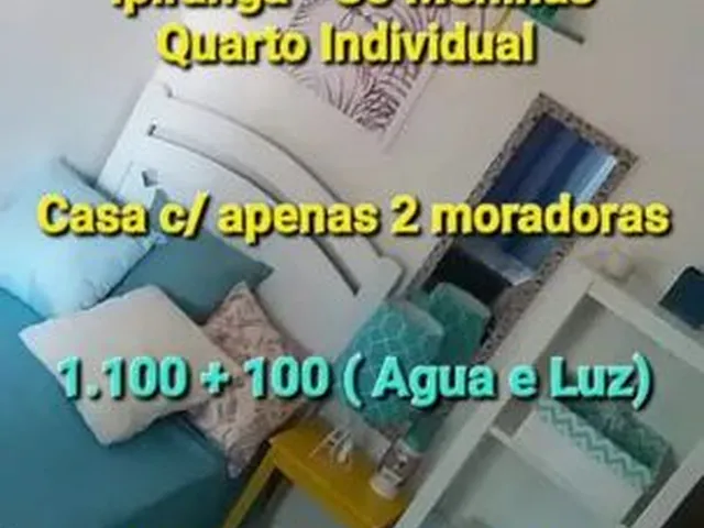 Imagem: Ipiranga - Só Moças - Dividir Moradia