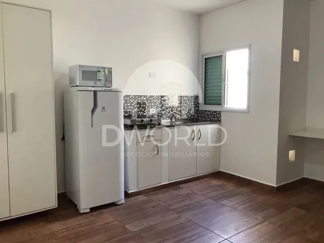 Imagem: A kitnet possui 1 Dormitório, 1 Banheiro, 27m² de Área e