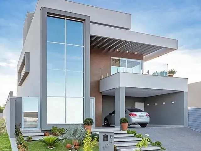 Imagem: A casa em condomínio possui 4 Dormitórios, 3 Banheiros, 3