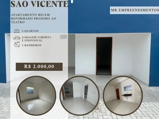 Imagem: Aluga-Se Apartamento no São Vicente com