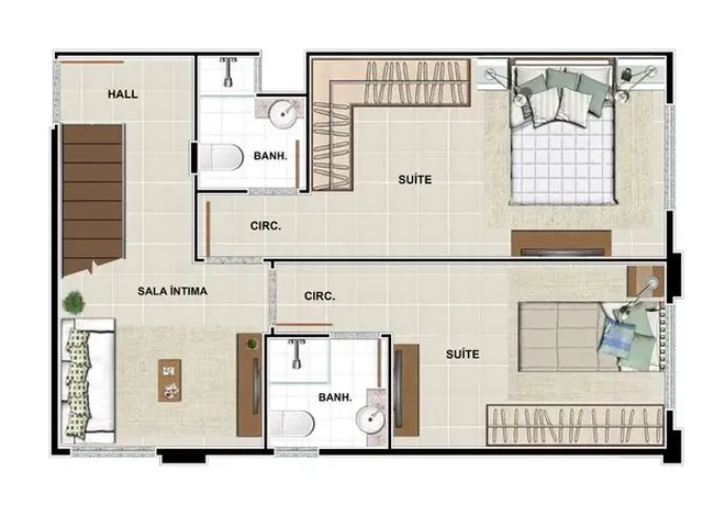 Imagem 2: Sorria Mena Barreto 2 Quarto - Centro Nilópolis - Ultimas Unidades - Use Seu Fgts