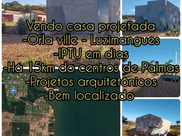 Imagem: Casa Projetada no Setor Orla Ville - Luzimangues