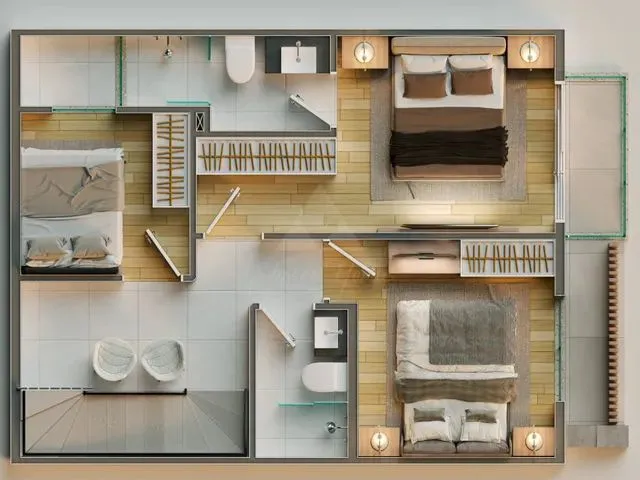 Imagem 2: Sobrado Triplex À Venda com 3 Dormitórios, Sendo 1 Suítes, 141,25M², R$572.062,50