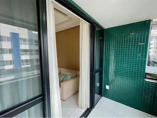 Imagem 9: Quarto e Sala com Varanda para Alugar na Pituba
