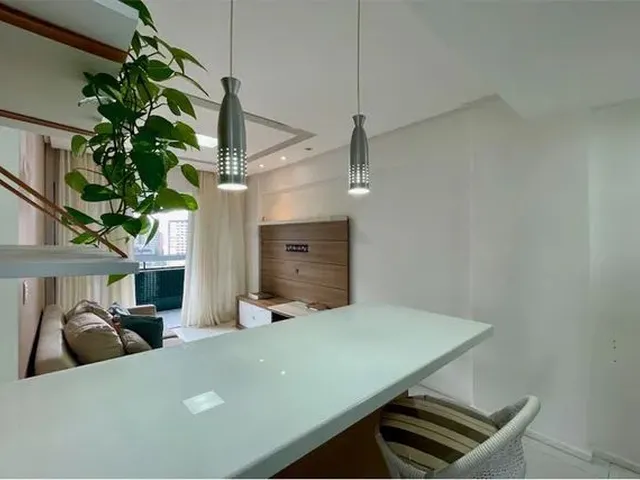 Imagem 6: Quarto e Sala com Varanda para Alugar na Pituba