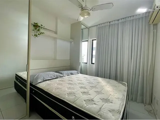 Imagem 4: Quarto e Sala com Varanda para Alugar na Pituba