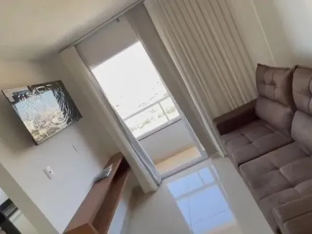 Imagem: O apartamento possui 1 Dormitório, 1 Suíte, 1 Banheiro, 1